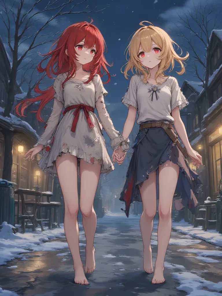 Lyra and Elara, The Begging Sisters thumbnail
