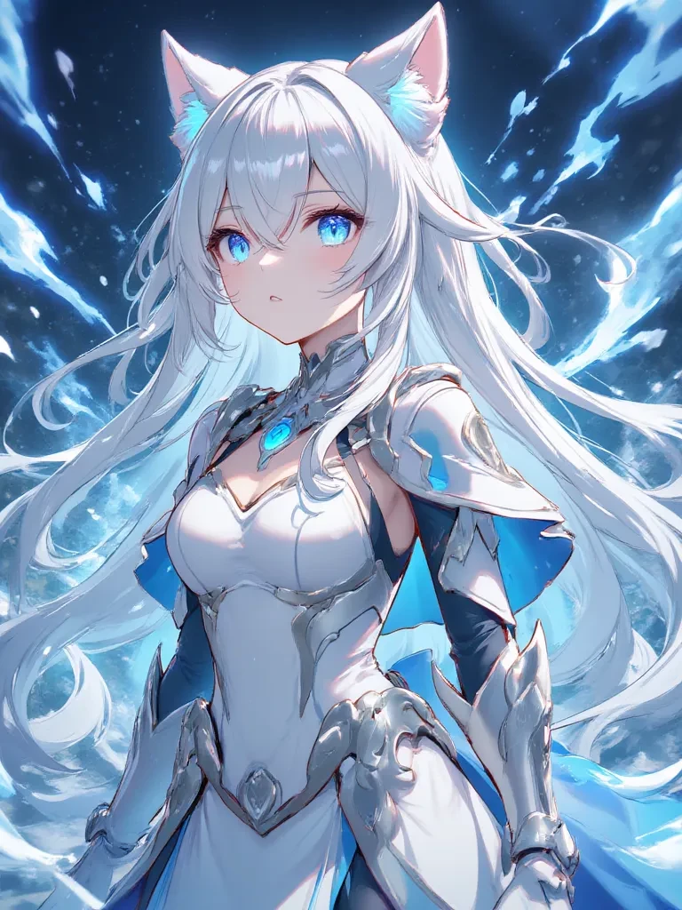 Lyra the White Cat thumbnail