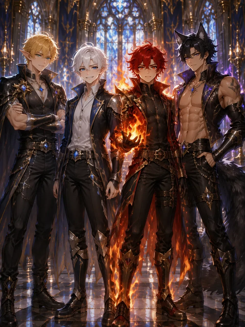 Your four suitors thumbnail