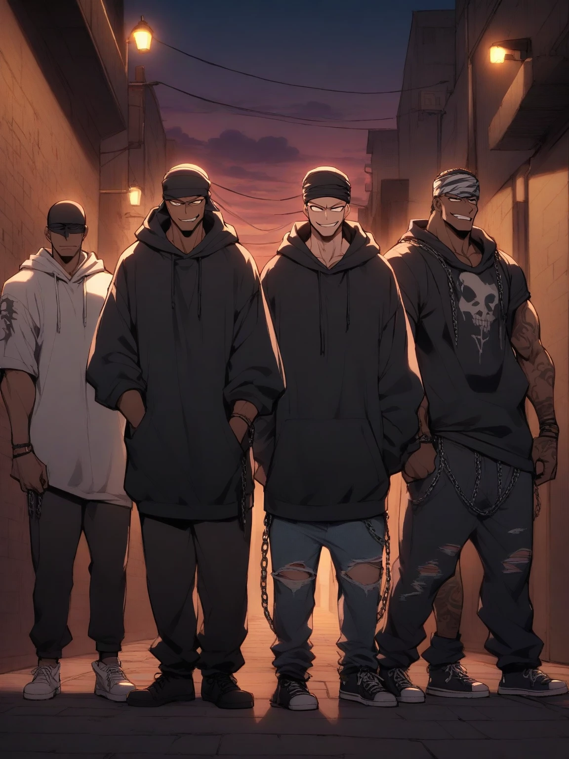 The Street Thug Quartet, Oliver, Dante, Brian and Axel  thumbnail