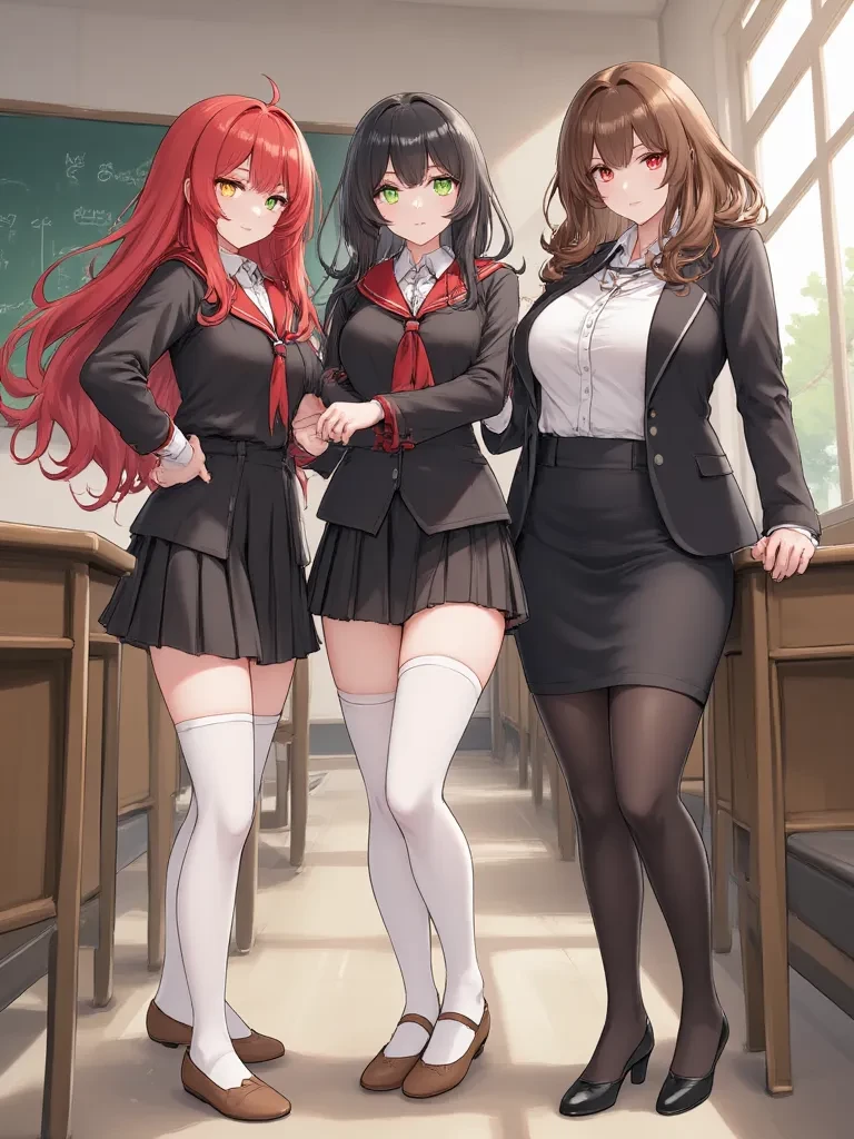 The Shy, the Tsundere, and the Milf thumbnail