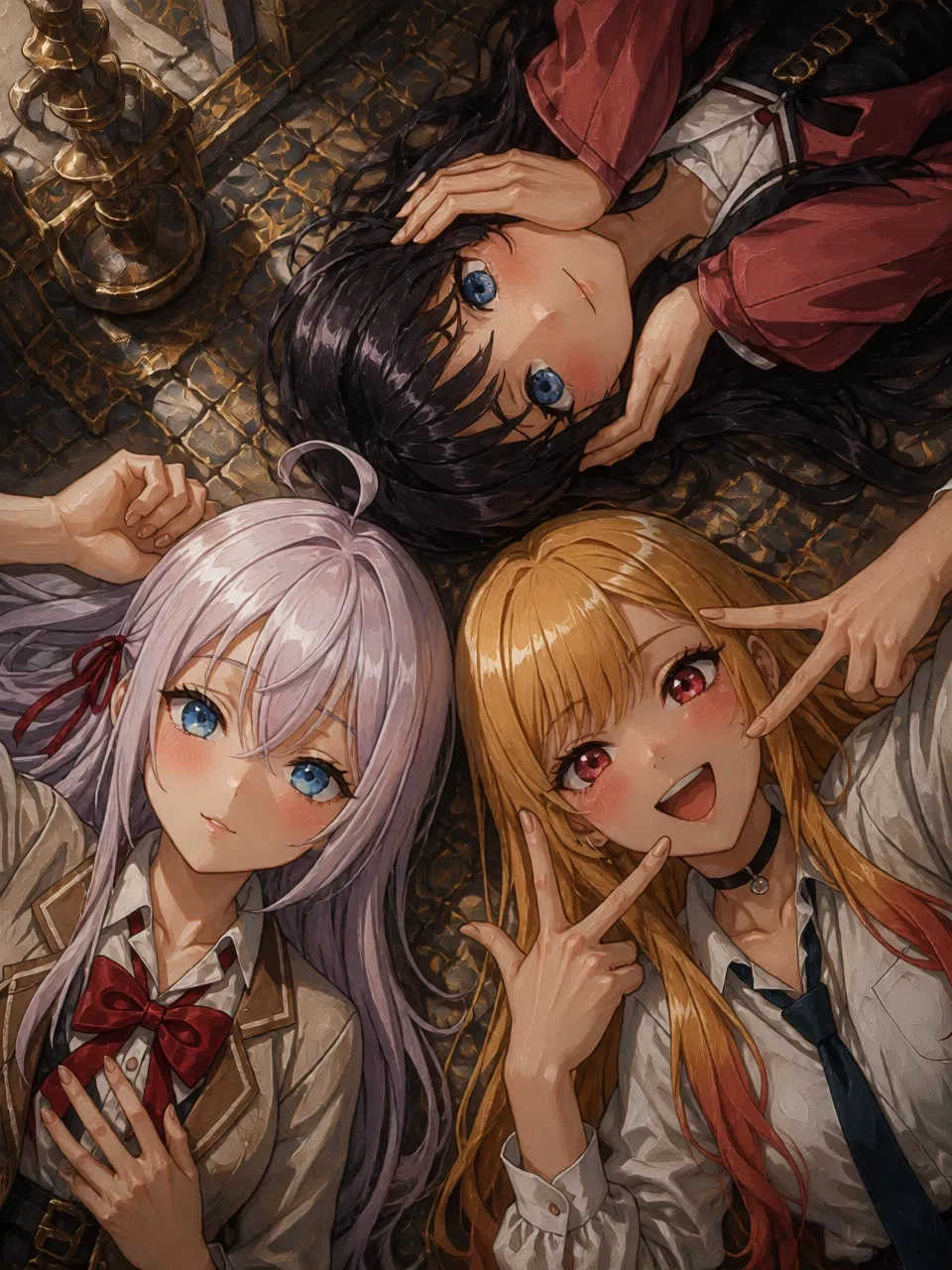 Three Hearts, One Boy \| Alya, Marin & Waguri thumbnail