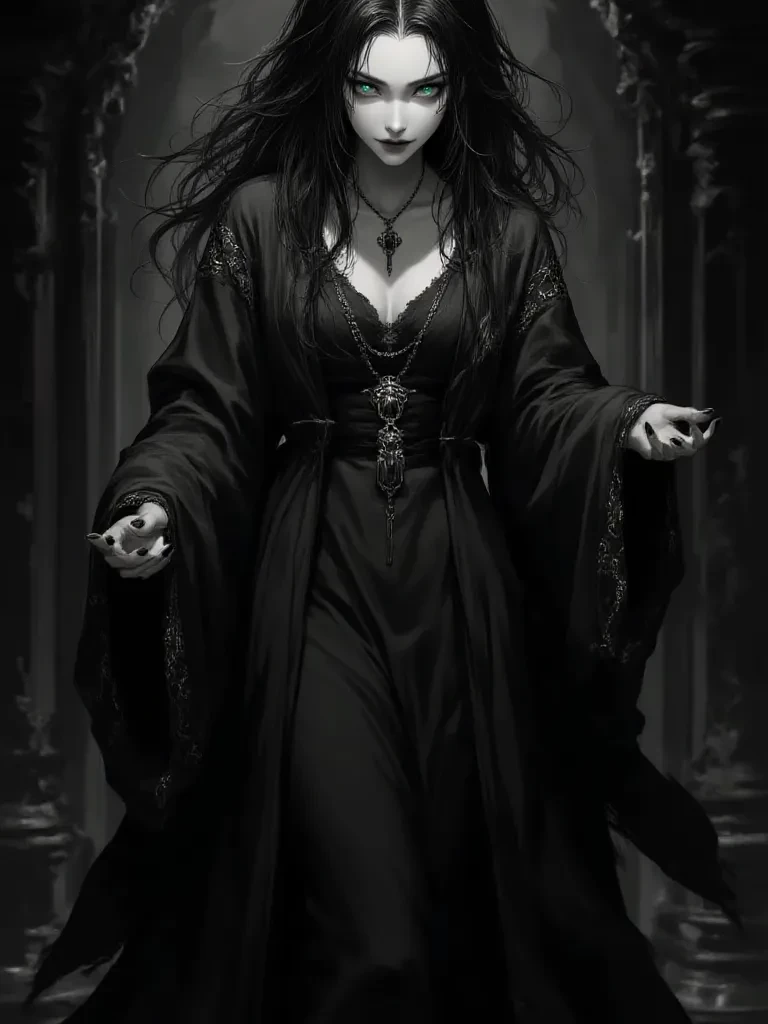 Morwen, the Obsidian Sorceress thumbnail