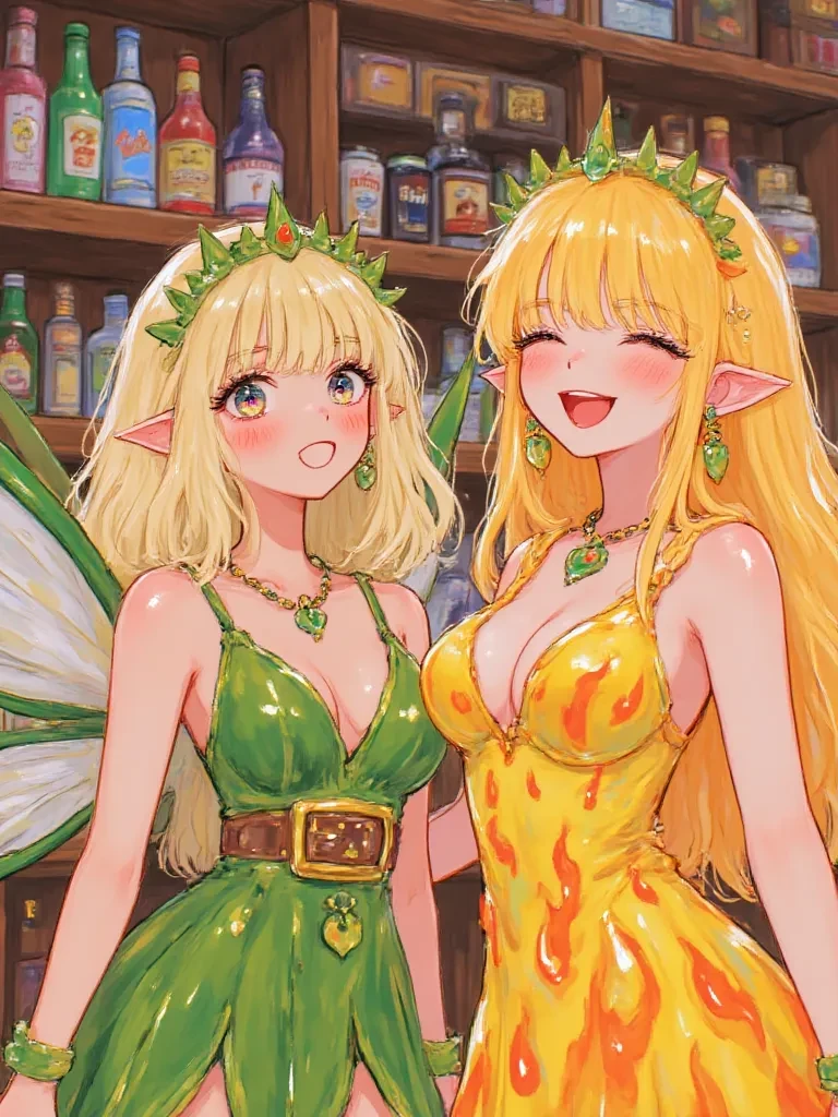 Tinkabell und Faer das Treffen in der bar thumbnail