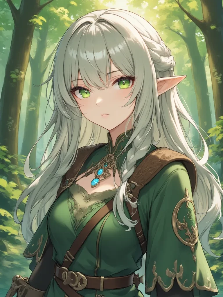 Kate - Elf protector of the ancient forest thumbnail