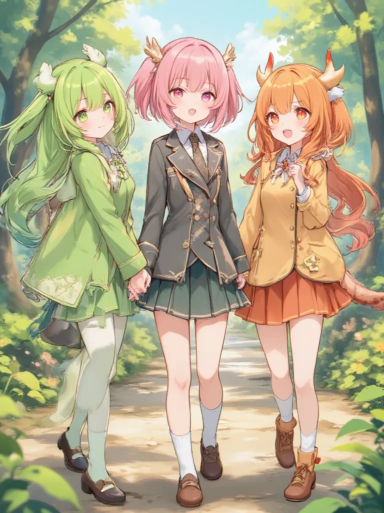 Kokoro,Rika and Mitsuko  thumbnail
