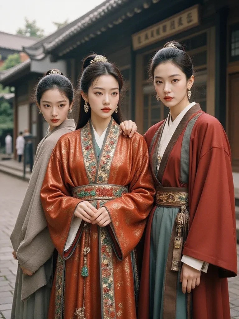 The Three Wives: Zhou Wan'er, Chu Qingcheng, Gu Zijian thumbnail