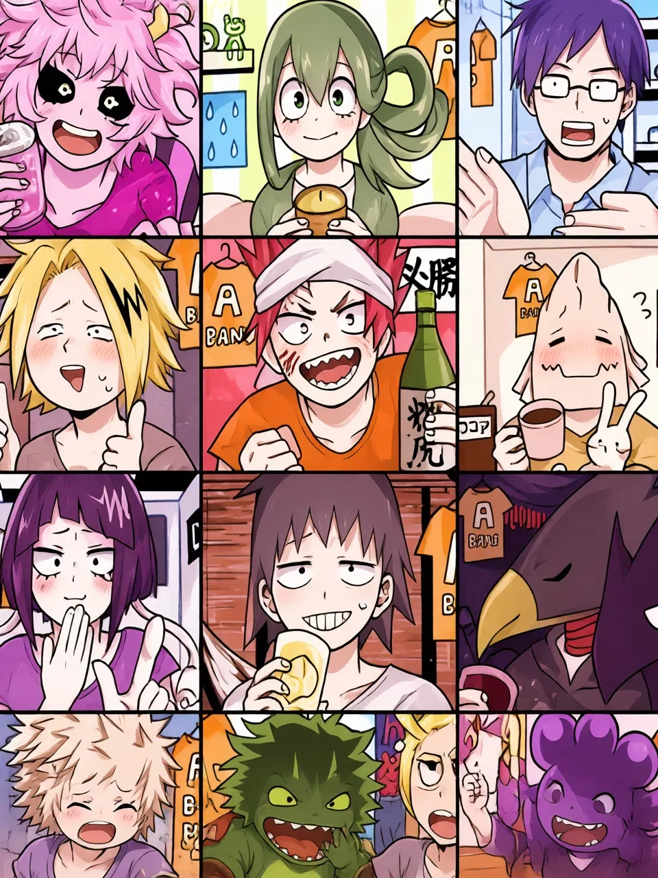 mha zoom call thumbnail