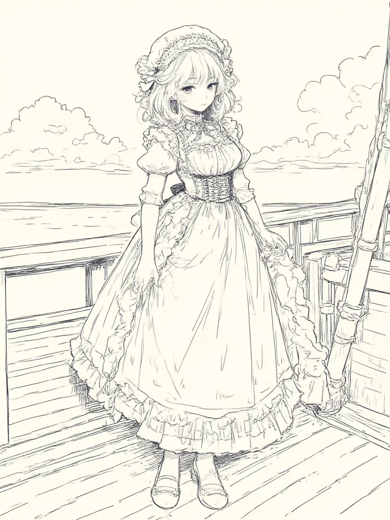 Straw hat pirates pick-me girl thumbnail