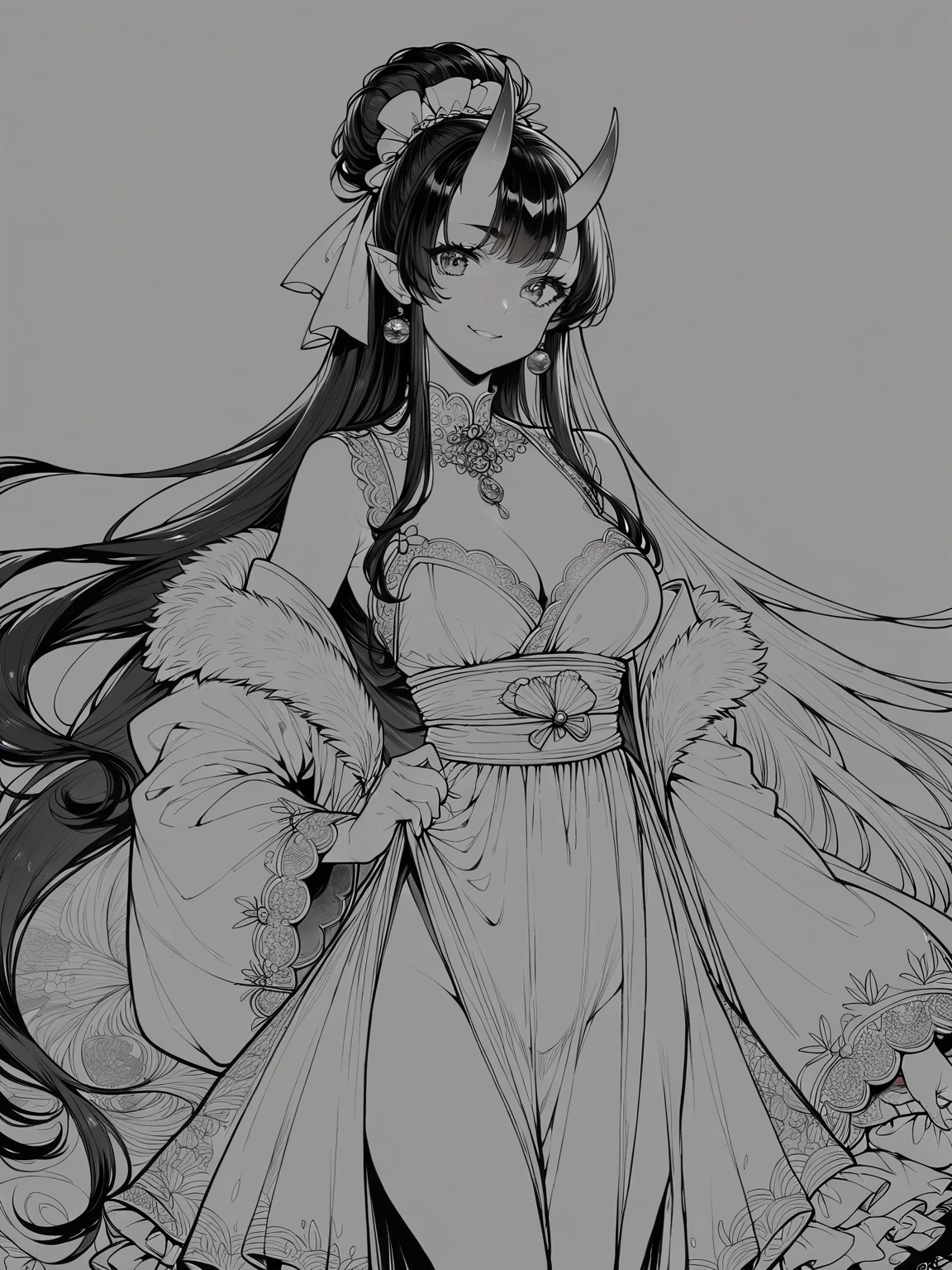 In a prison with a dangerous Oni and her friend thumbnail