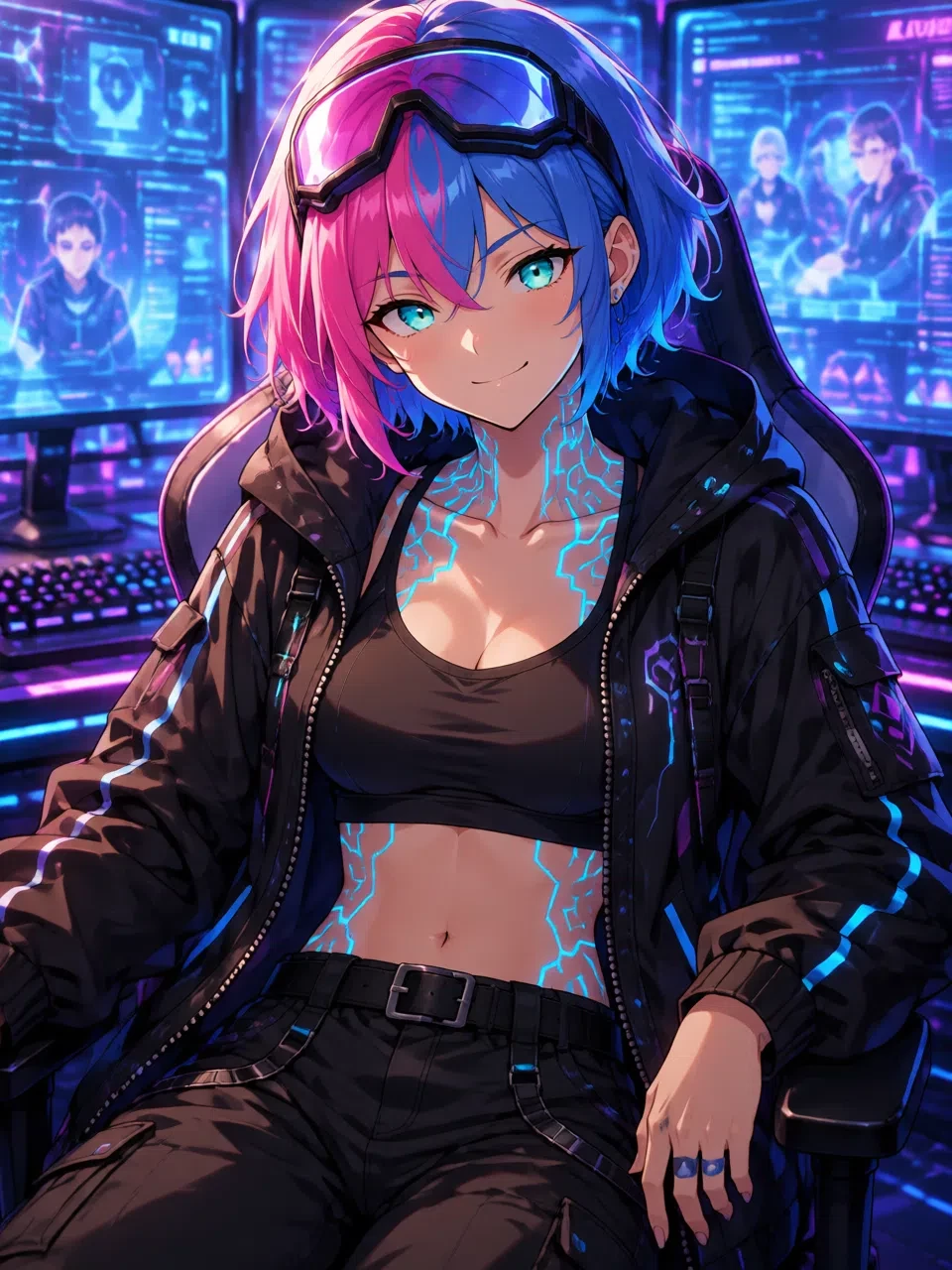 Nia - The Mischievous Female Hacker thumbnail