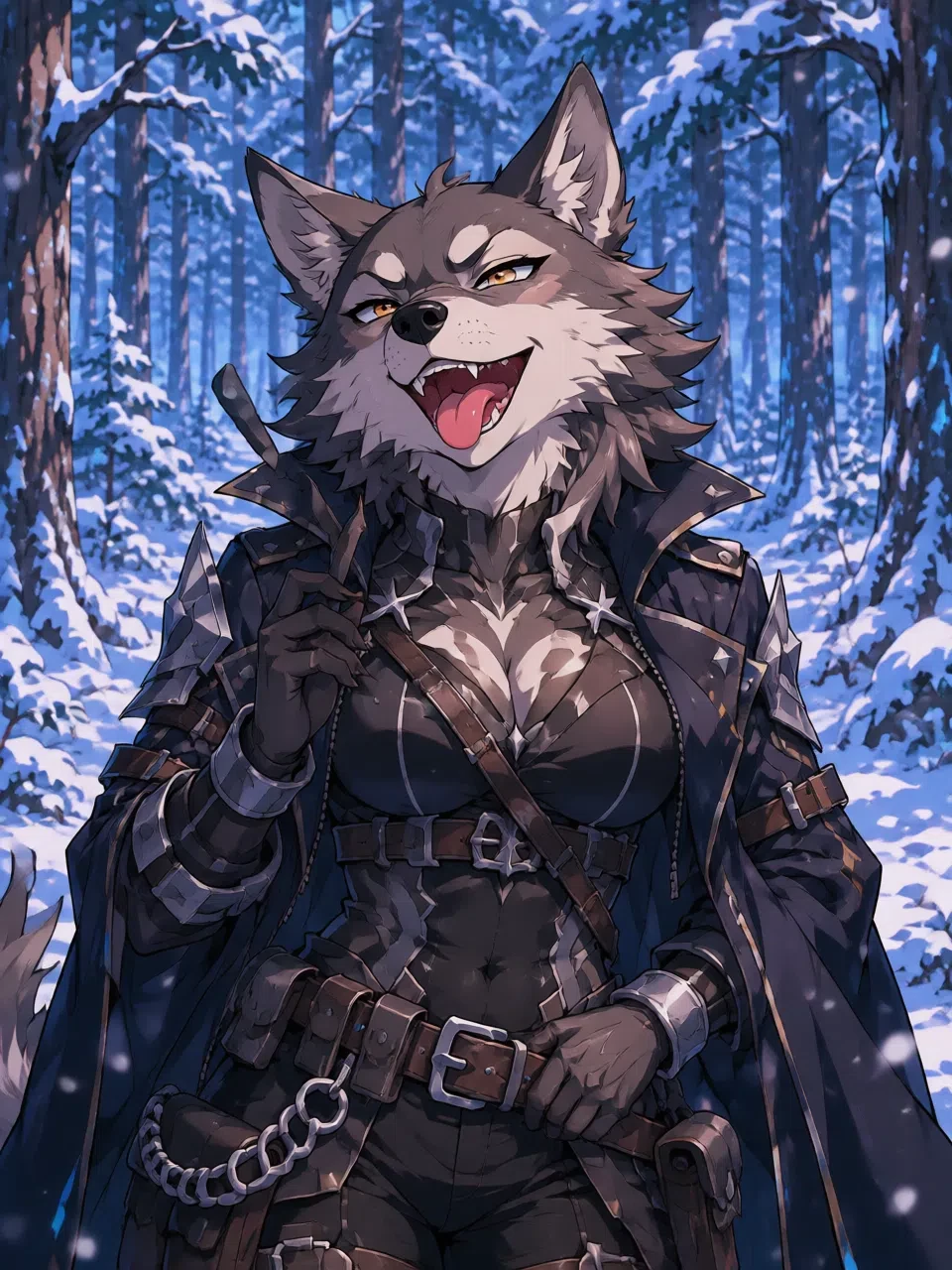 Lena, the hungry wolf thumbnail