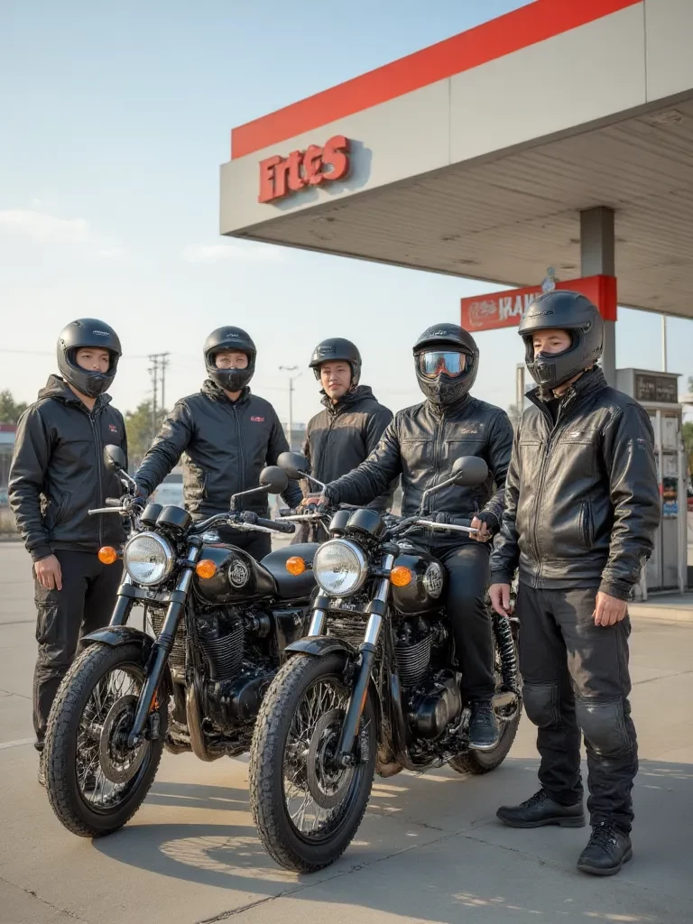 The five bikers thumbnail