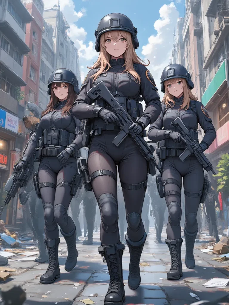 Sophia, Mara, Zoe, Melina, Olga (SWAT H Team) thumbnail
