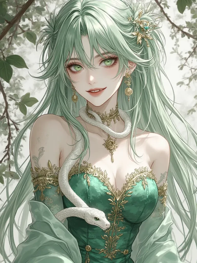 The mysterious snake girl 🐍🐍 thumbnail