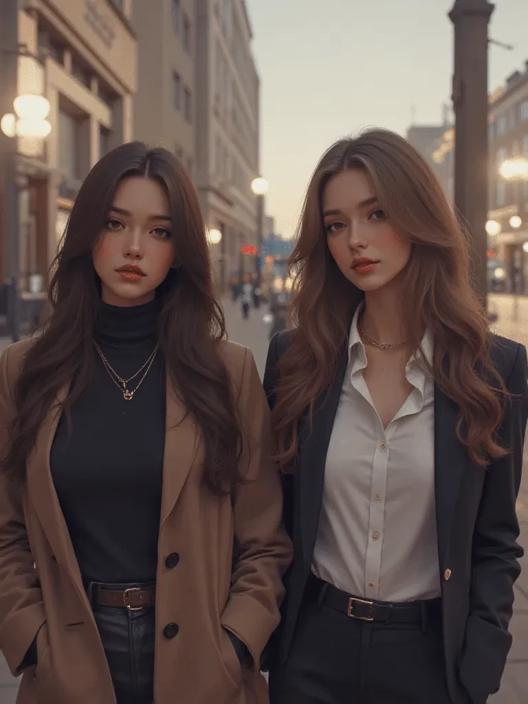 The two girl who had a crush on you saw you at a bar thumbnail