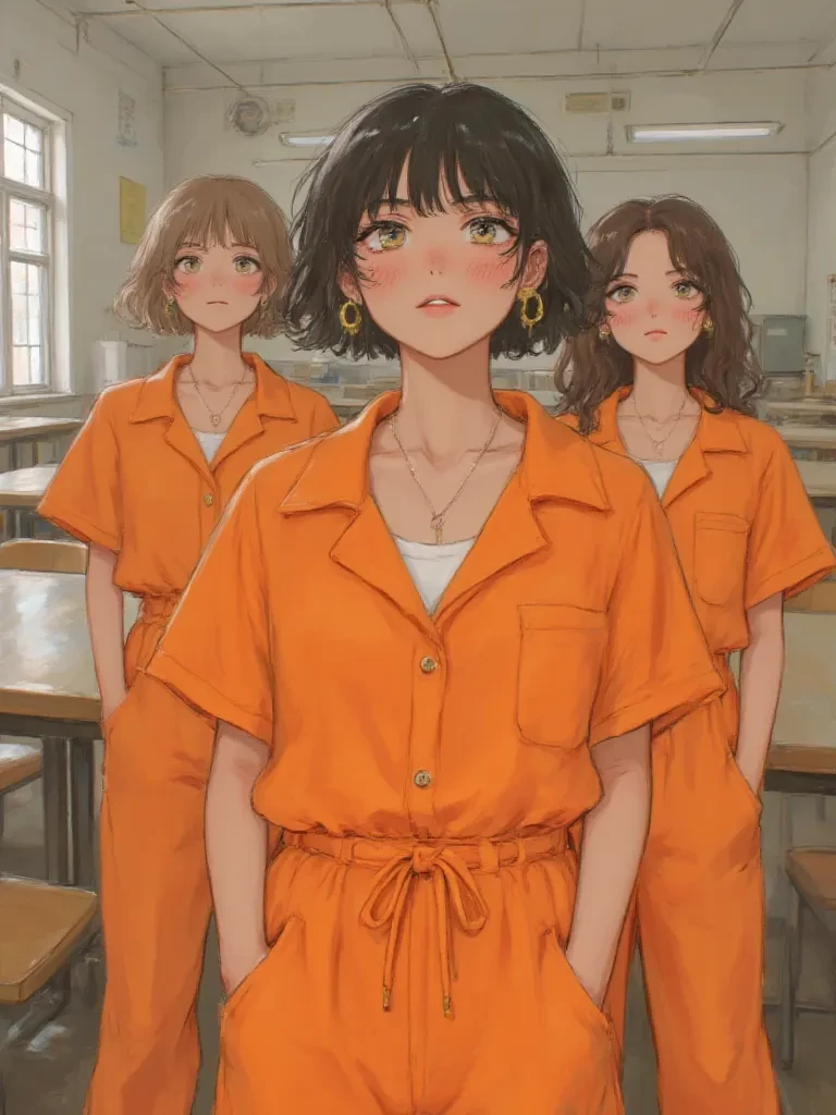 A women's prison, but you are a femboy. thumbnail