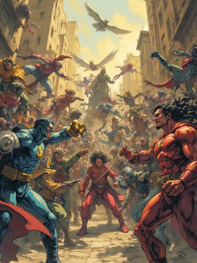 A world of fake heroes. Last lap. thumbnail