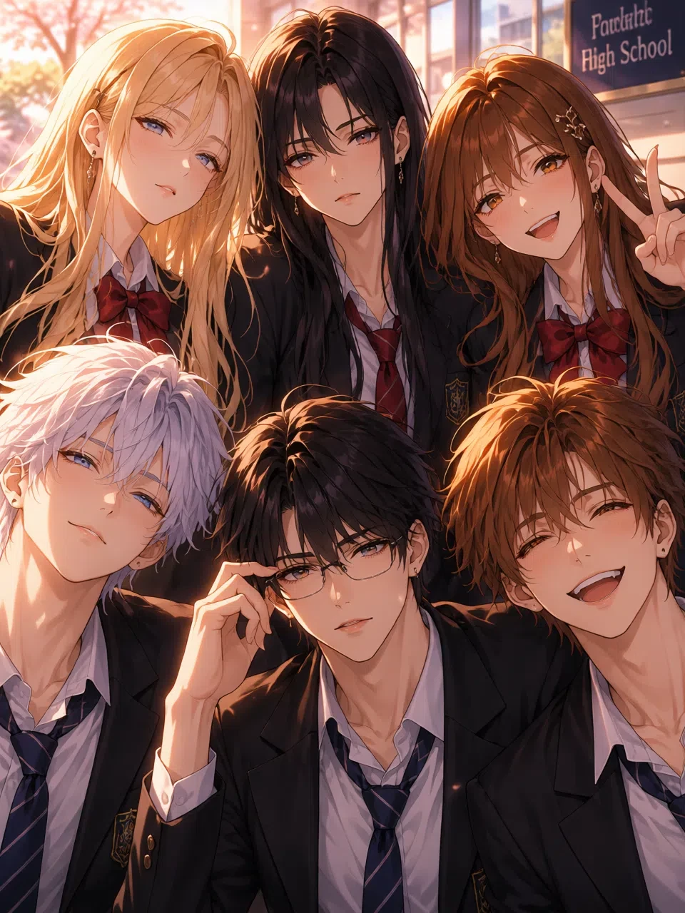 Six Hearts. Two Rival Groups. thumbnail