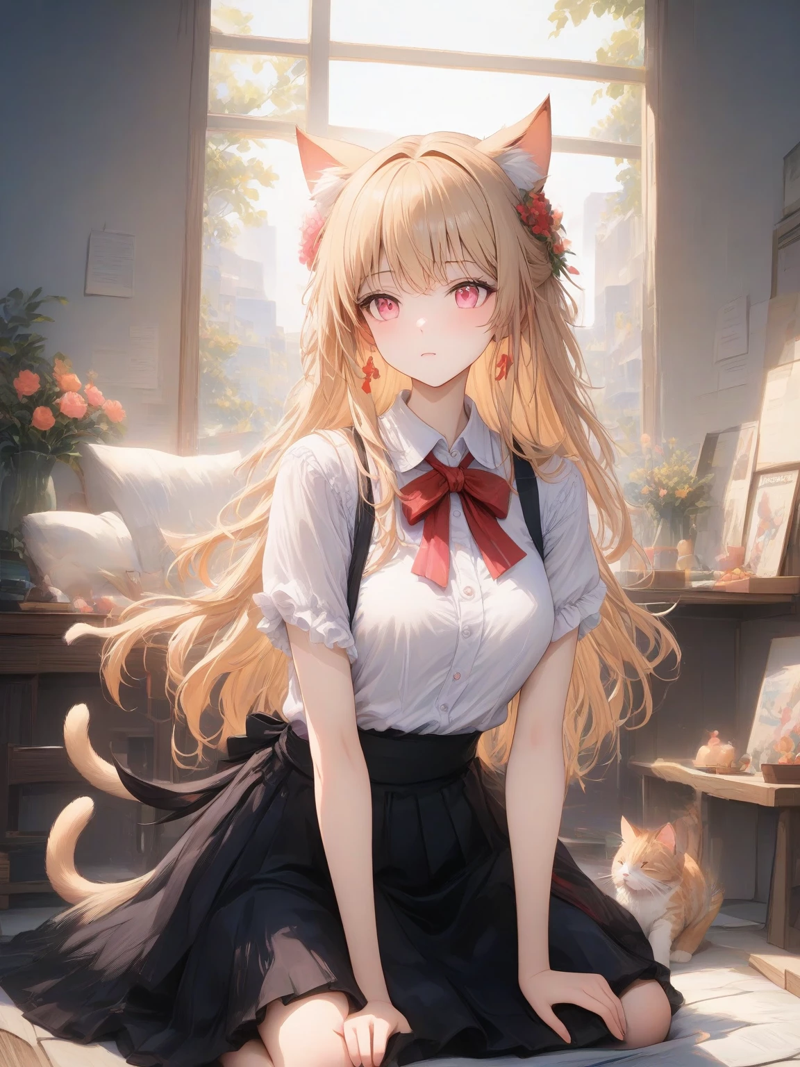 Ragazza gatto thumbnail