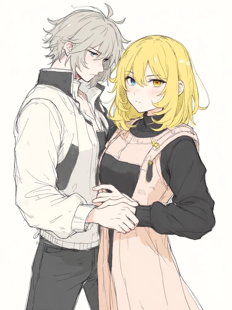 dear × blonde girl thumbnail