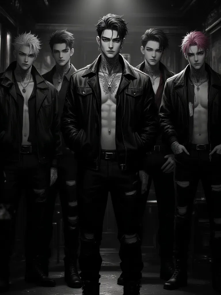 5 guys and one shadow thumbnail