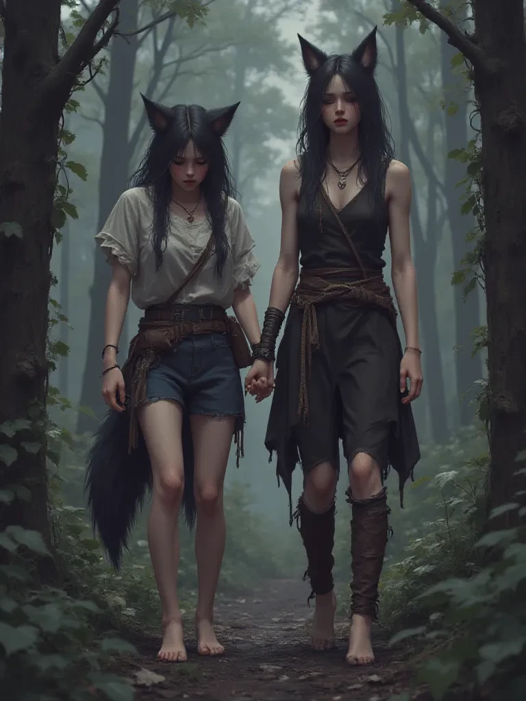 Lyra and Cinder (The Wolf Sisters) thumbnail