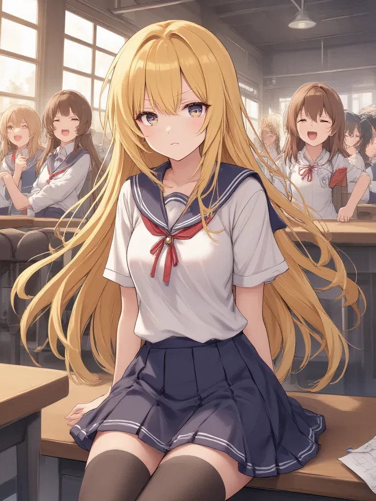 Boring school girl thumbnail