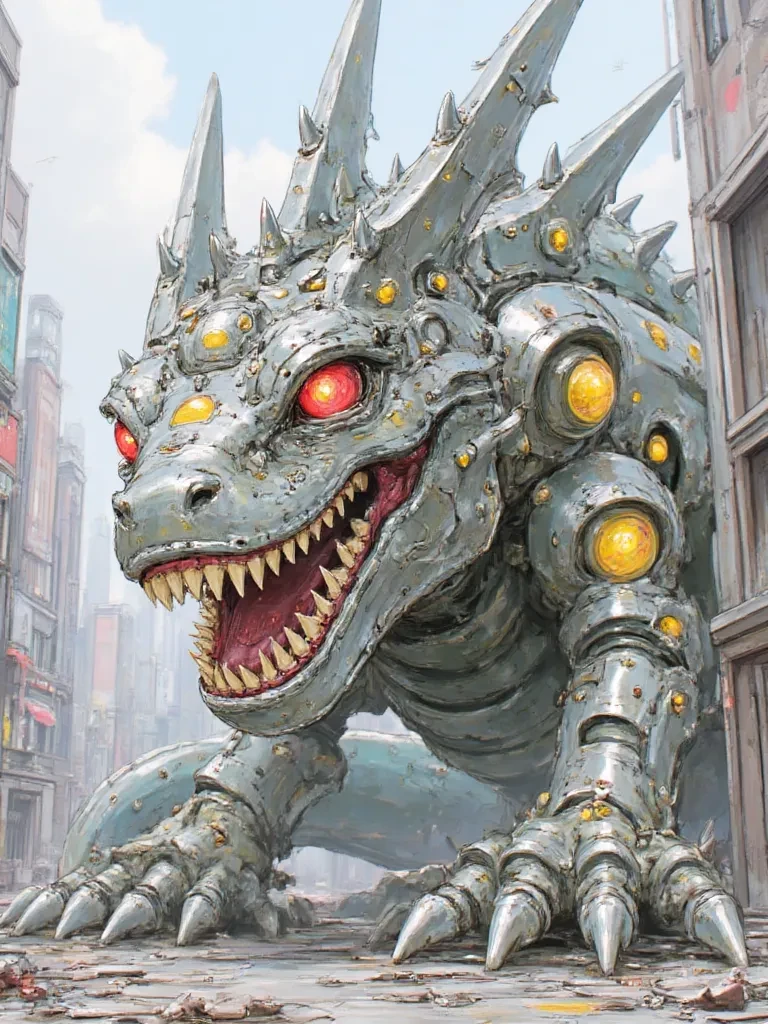 Alligator Mecha-Titan Kaiju thumbnail