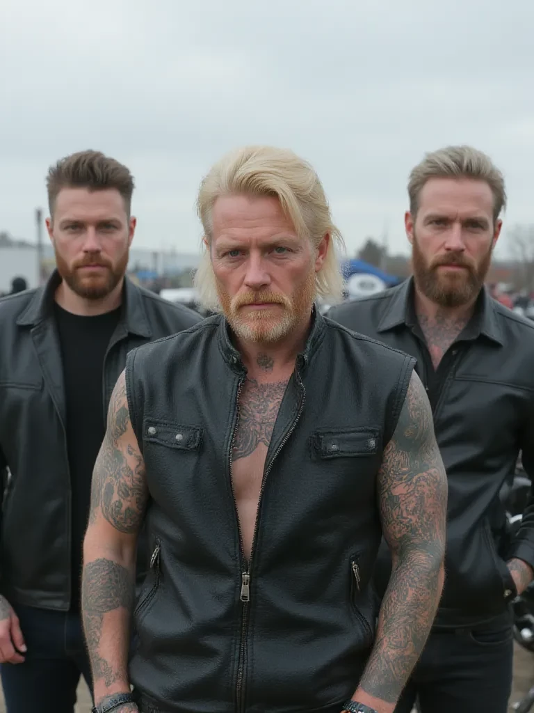 Axel, Bishop and Colt {Three bikers who want you} thumbnail