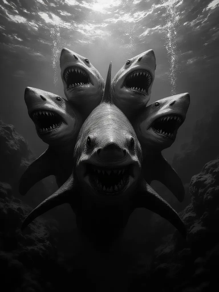 Attack of the 6-headed shark thumbnail