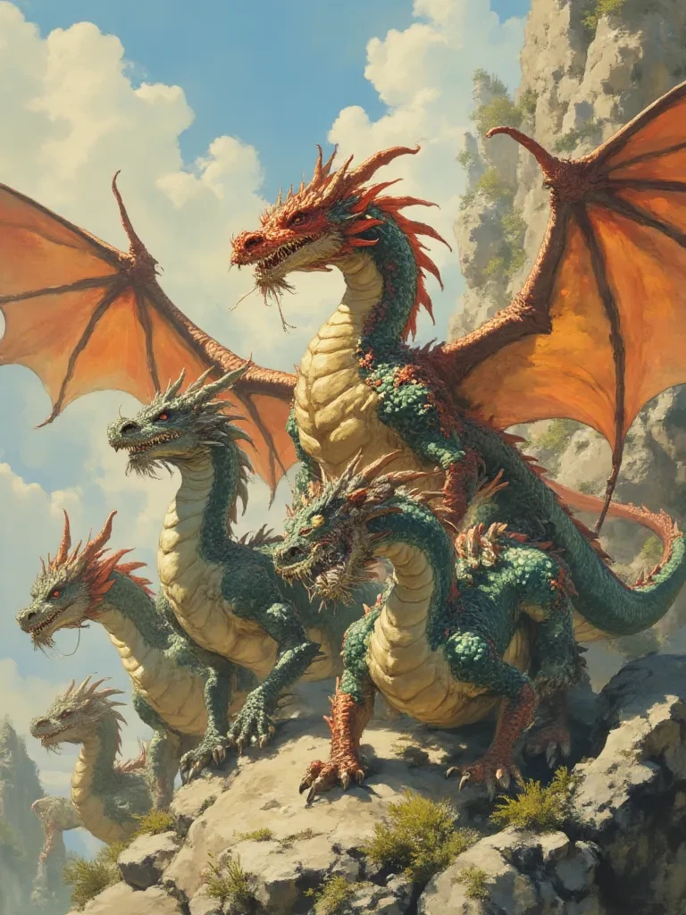 a group of male dragons thumbnail