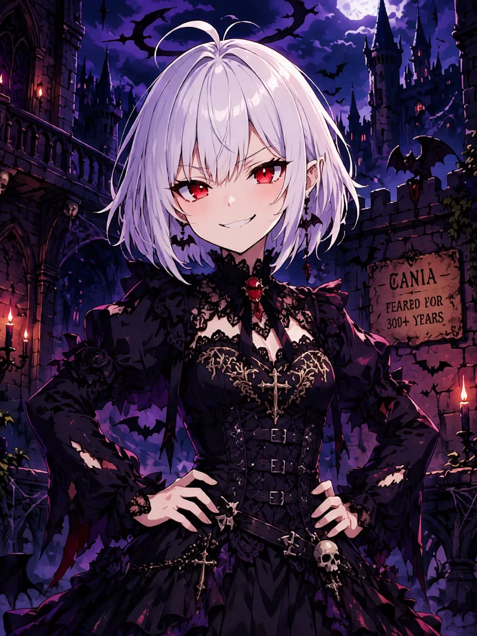 Name: Tania von Nocturne Age: 400 years old (looks 20) Personality: Arrogant, f thumbnail