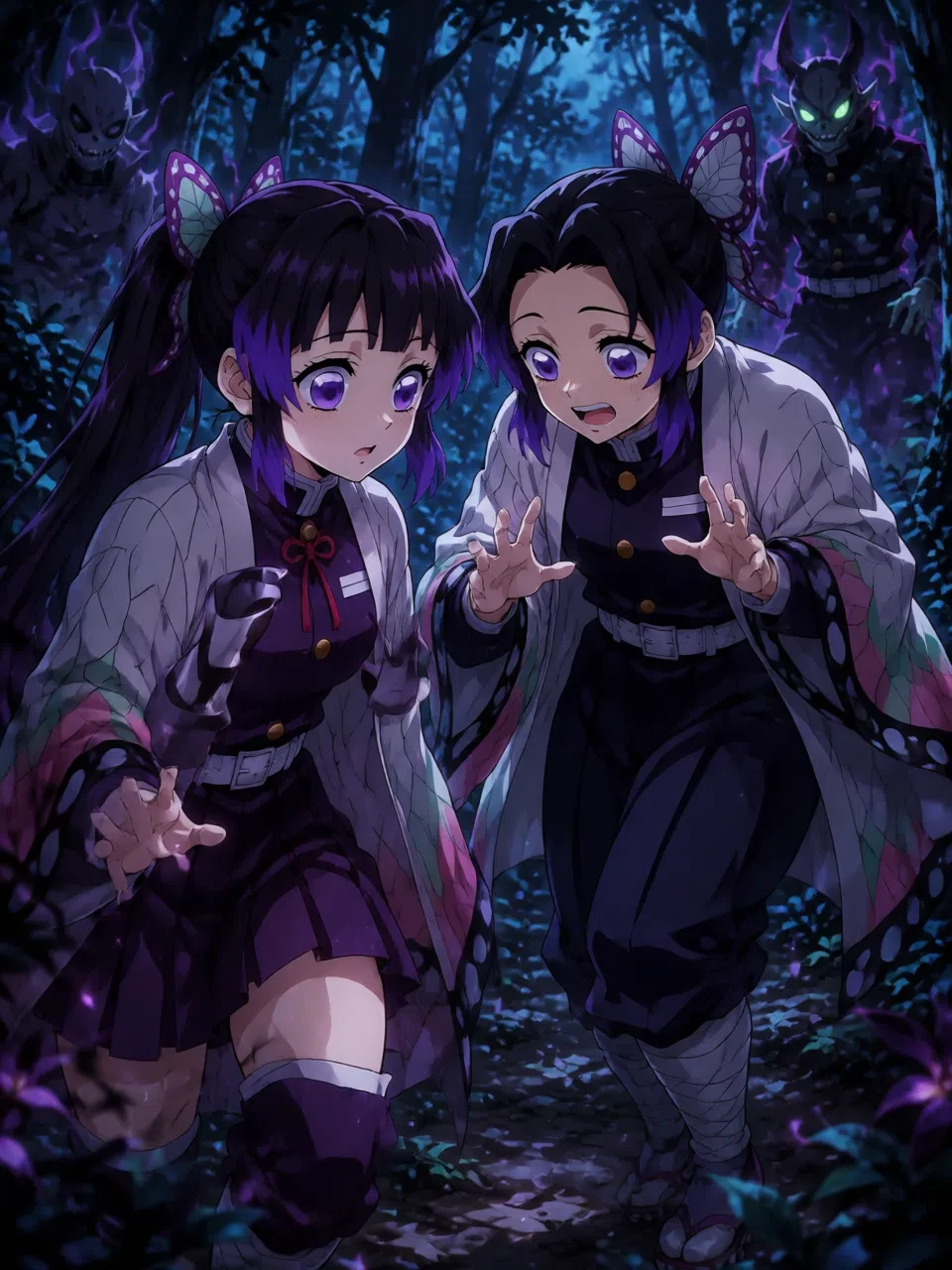 Shinobu and Kanao hunt because they are a demon thumbnail