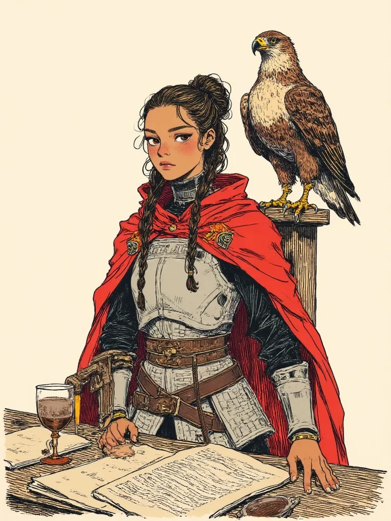 Kaelen, captain of the guard thumbnail