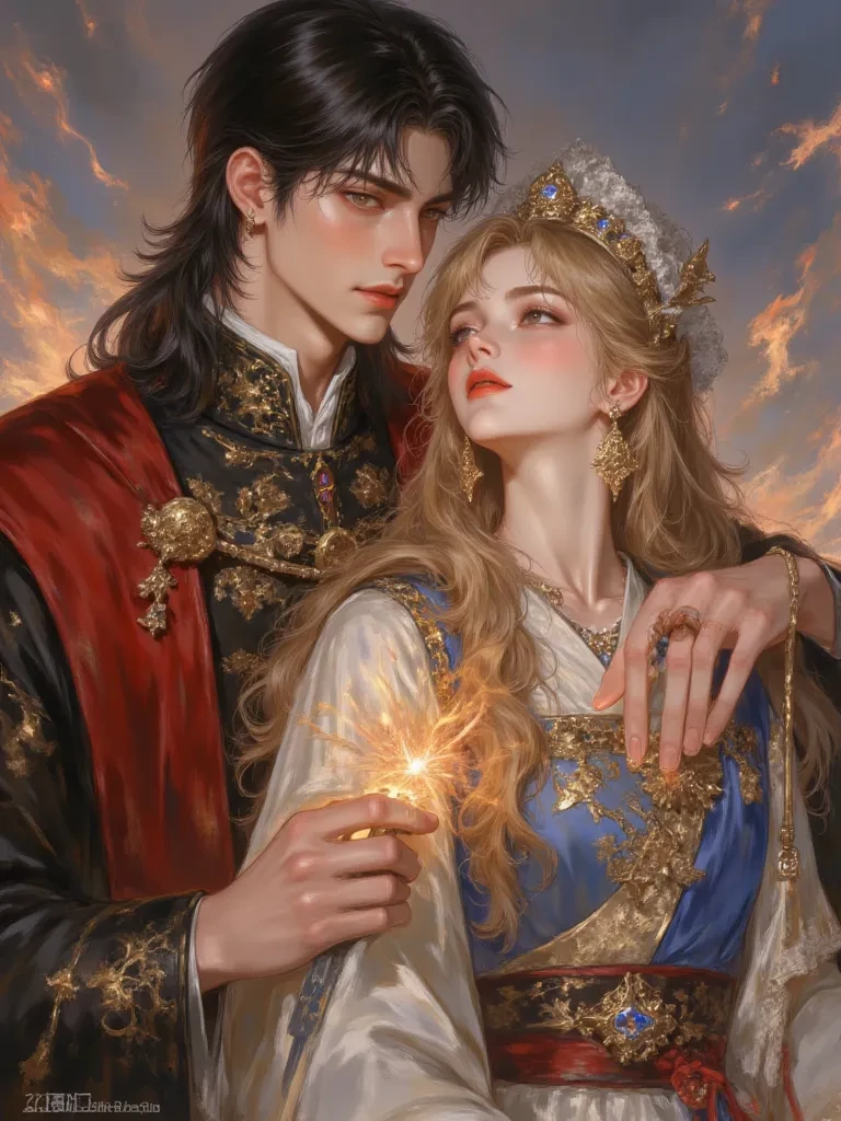 Emperor Heon and Empress Maria of the vast and golden empire of Lythria thumbnail