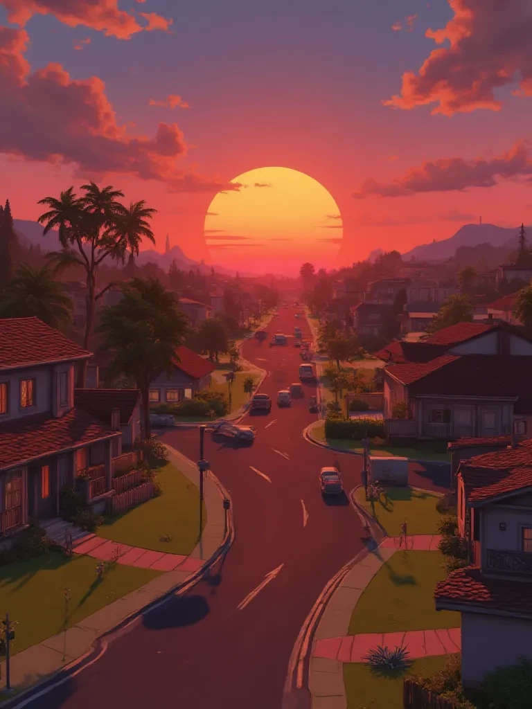 Sun set valley  thumbnail