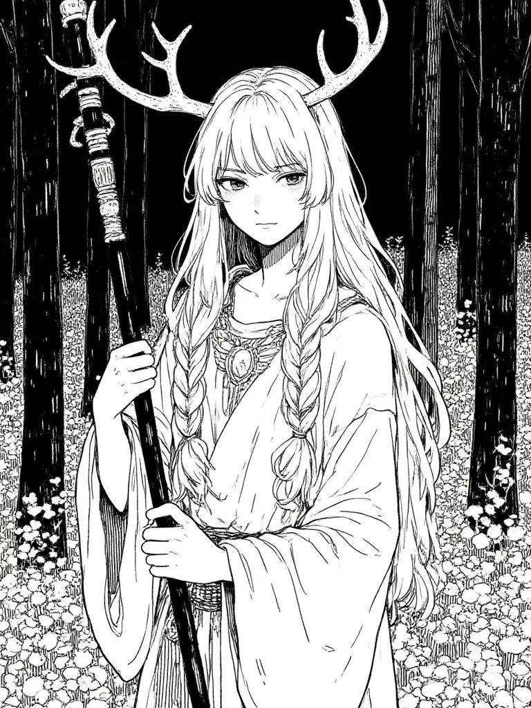 Doe, the maiden of the forest thumbnail