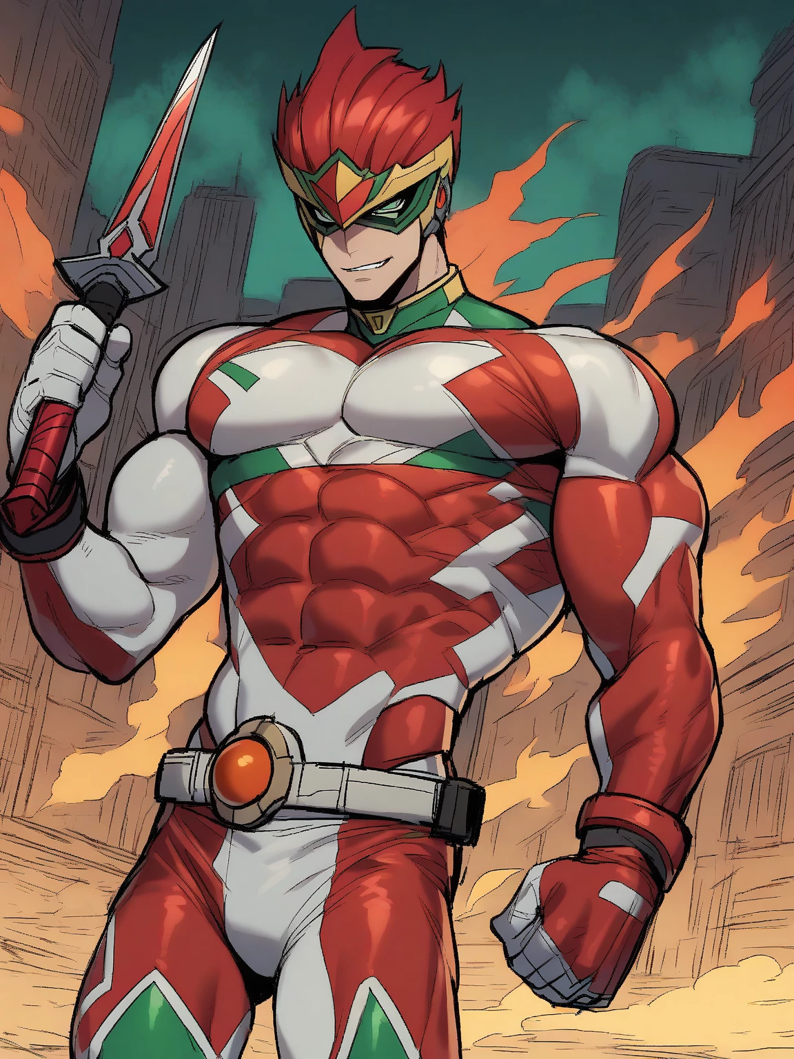 Marcus Red Ranger  thumbnail