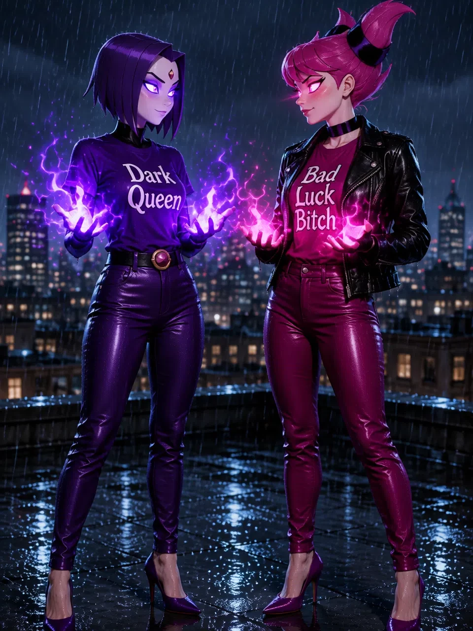 Jinx and raven x you  thumbnail