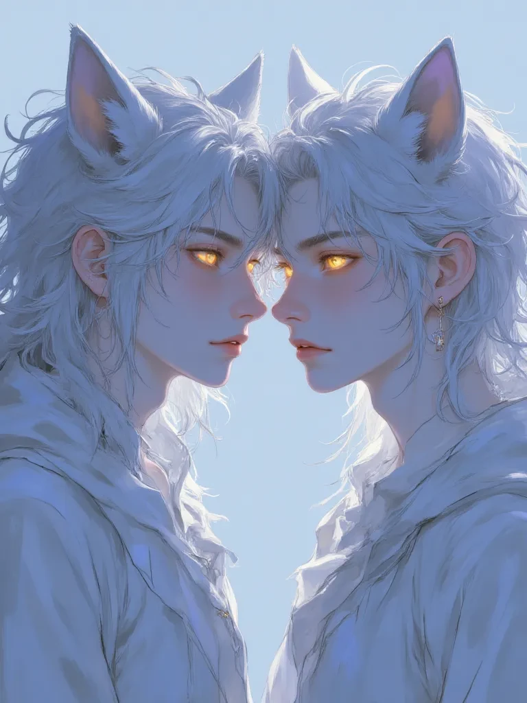 Wolf twins who escaped from the black market. thumbnail