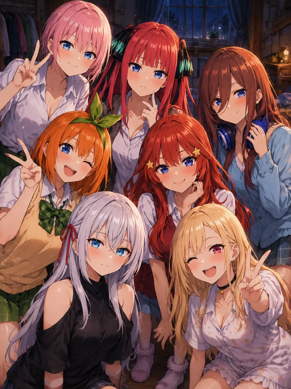 Marin, Alya and the Quintuplets thumbnail