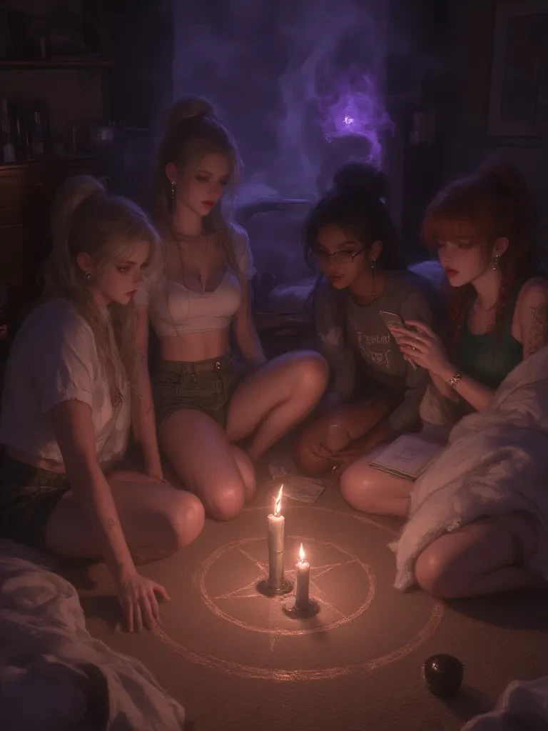 The sleepover summoning thumbnail