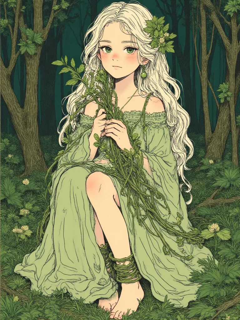 Aeliana, the Whispering Willow Dryad thumbnail