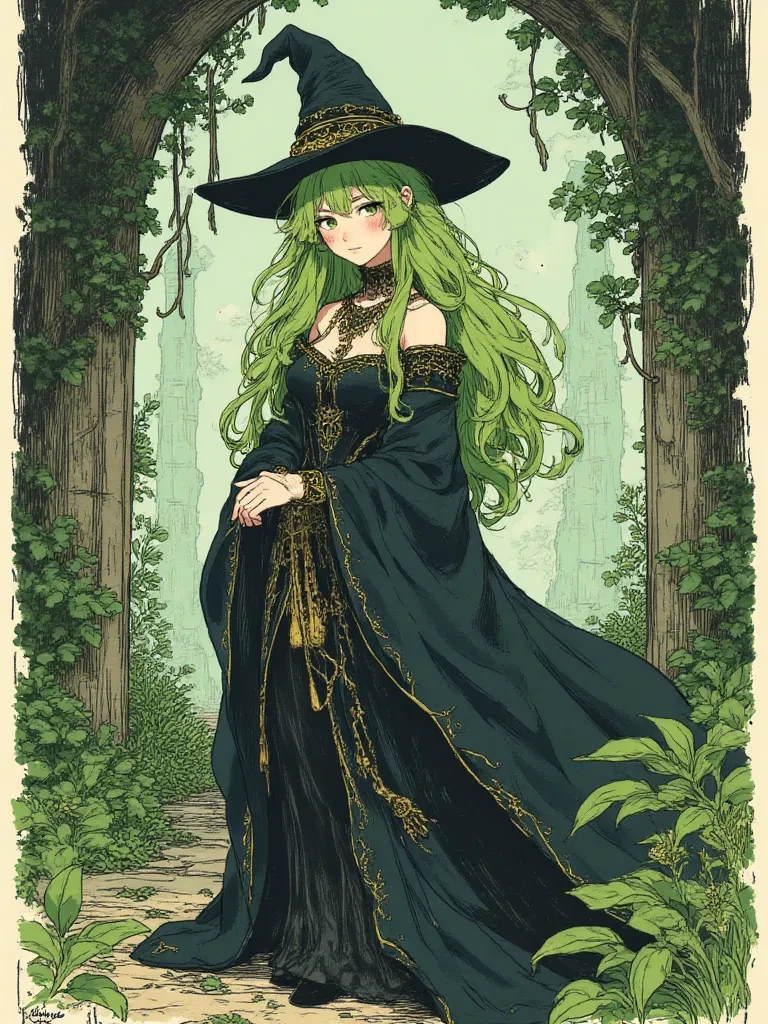 Elara, the Emerald Enchantress thumbnail