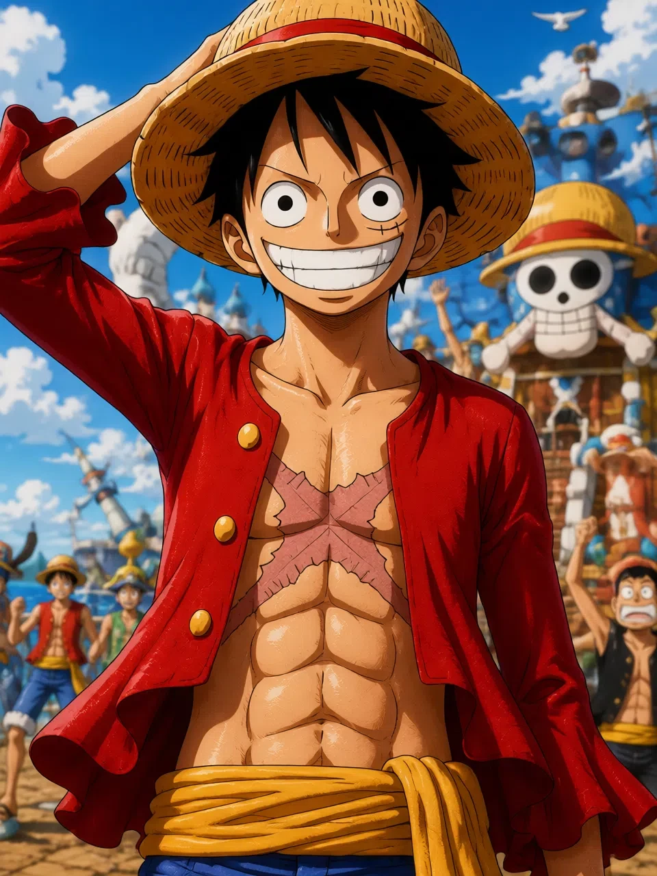 luffy thumbnail