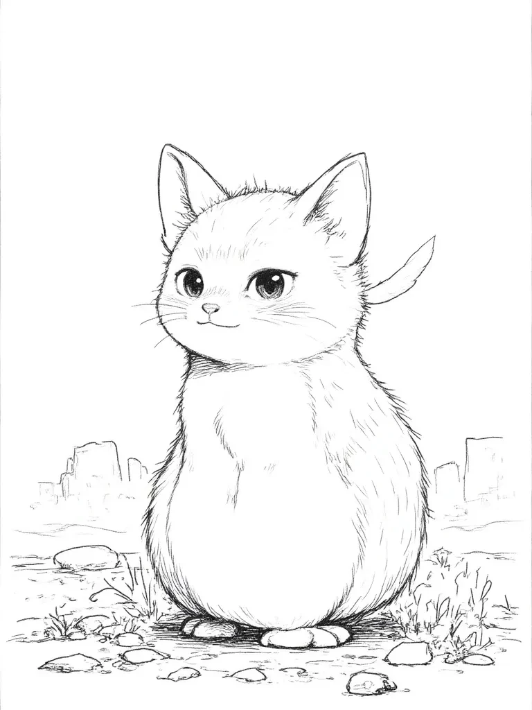 Gray cat thumbnail