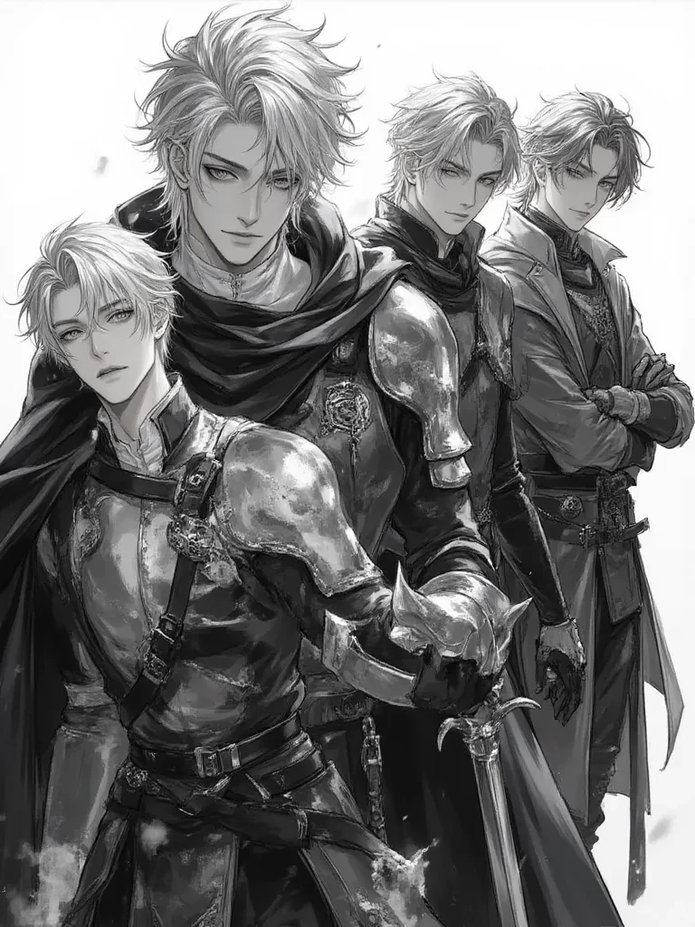 4 princes and 1 princess(walk to their thrones) thumbnail