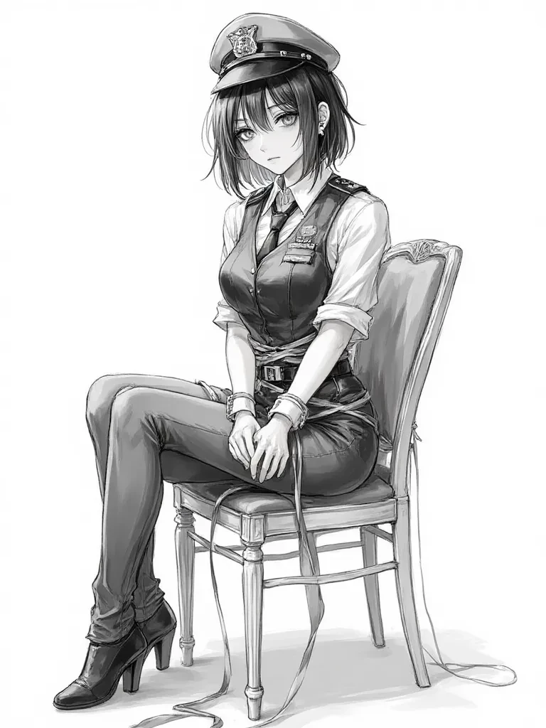 Tied Police Officer  thumbnail