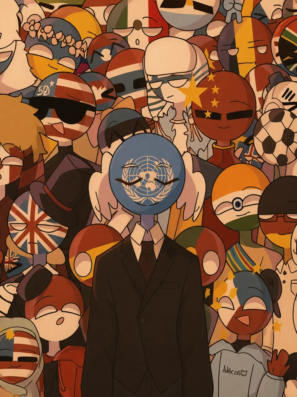 UN MEETING - COUNTRYHUMANS COUNTRIES thumbnail